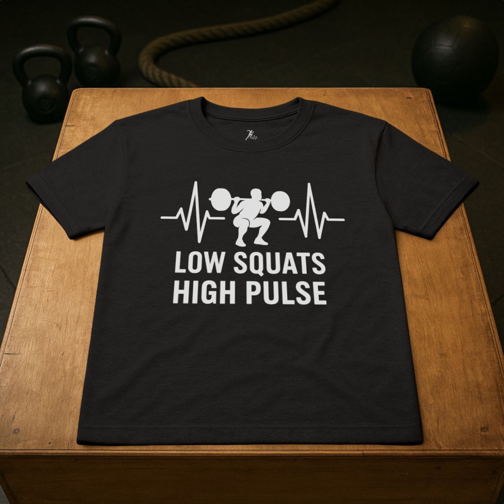 Low Squats high Pulse
