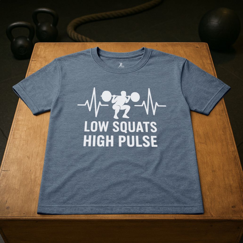 Low Squats high Pulse