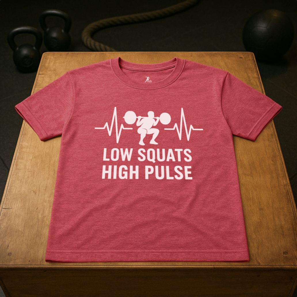 Low Squats high Pulse