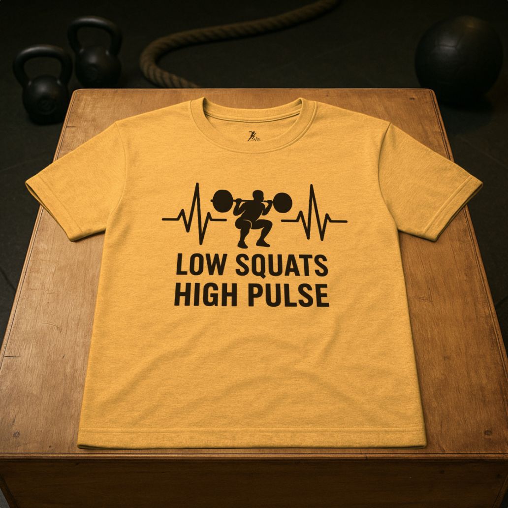 Low Squats high Pulse