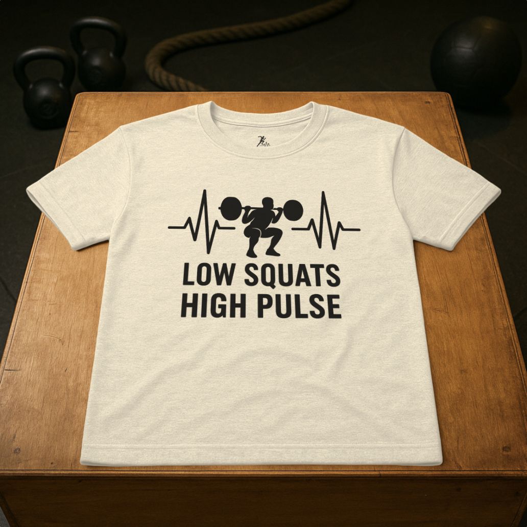 Low Squats high Pulse