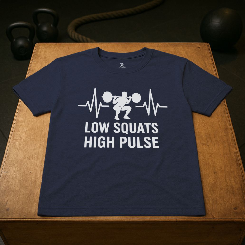 Low Squats high Pulse