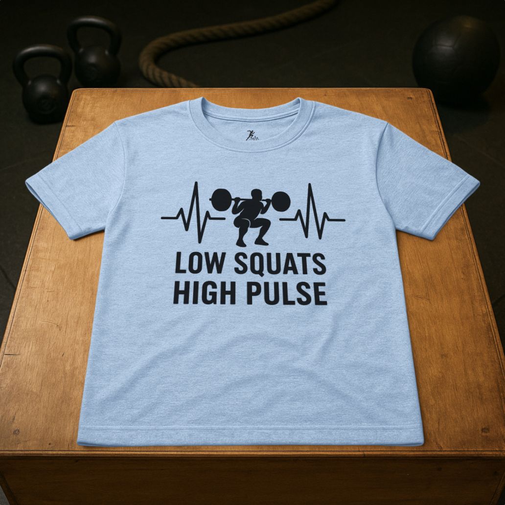 Low Squats high Pulse