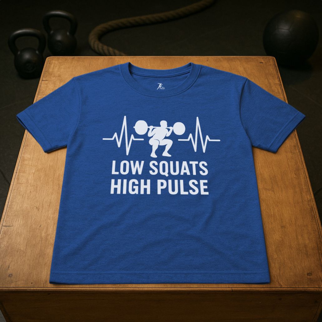 Low Squats high Pulse