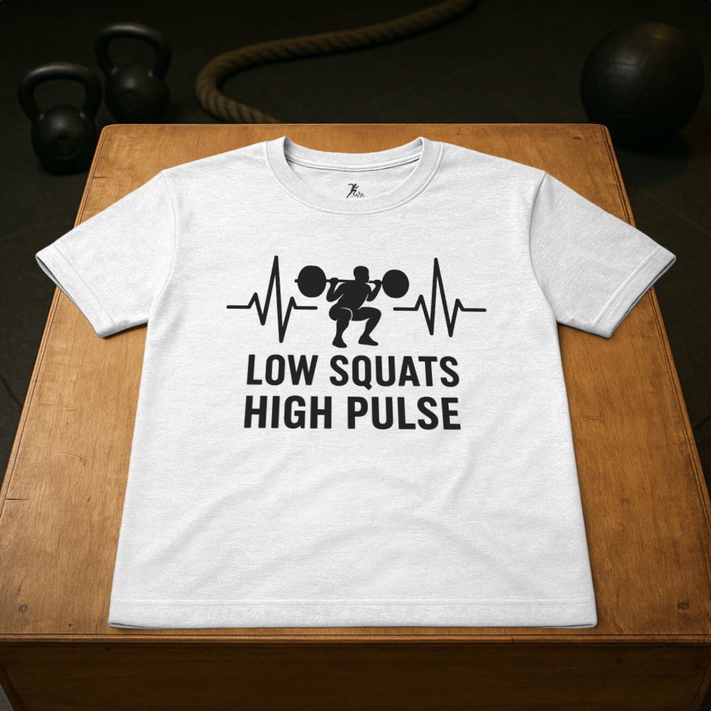 Low Squats high Pulse