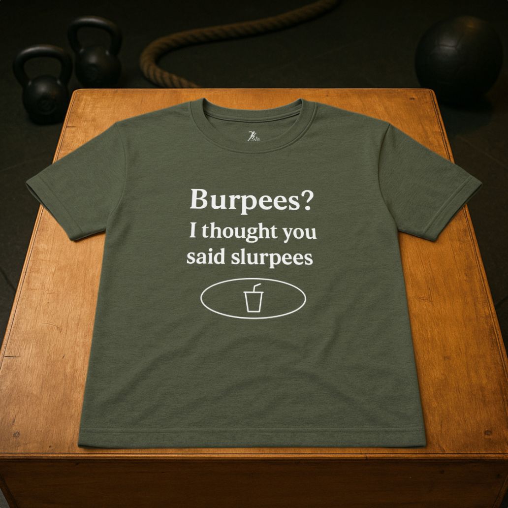 Burpees? I thought you said slurpees