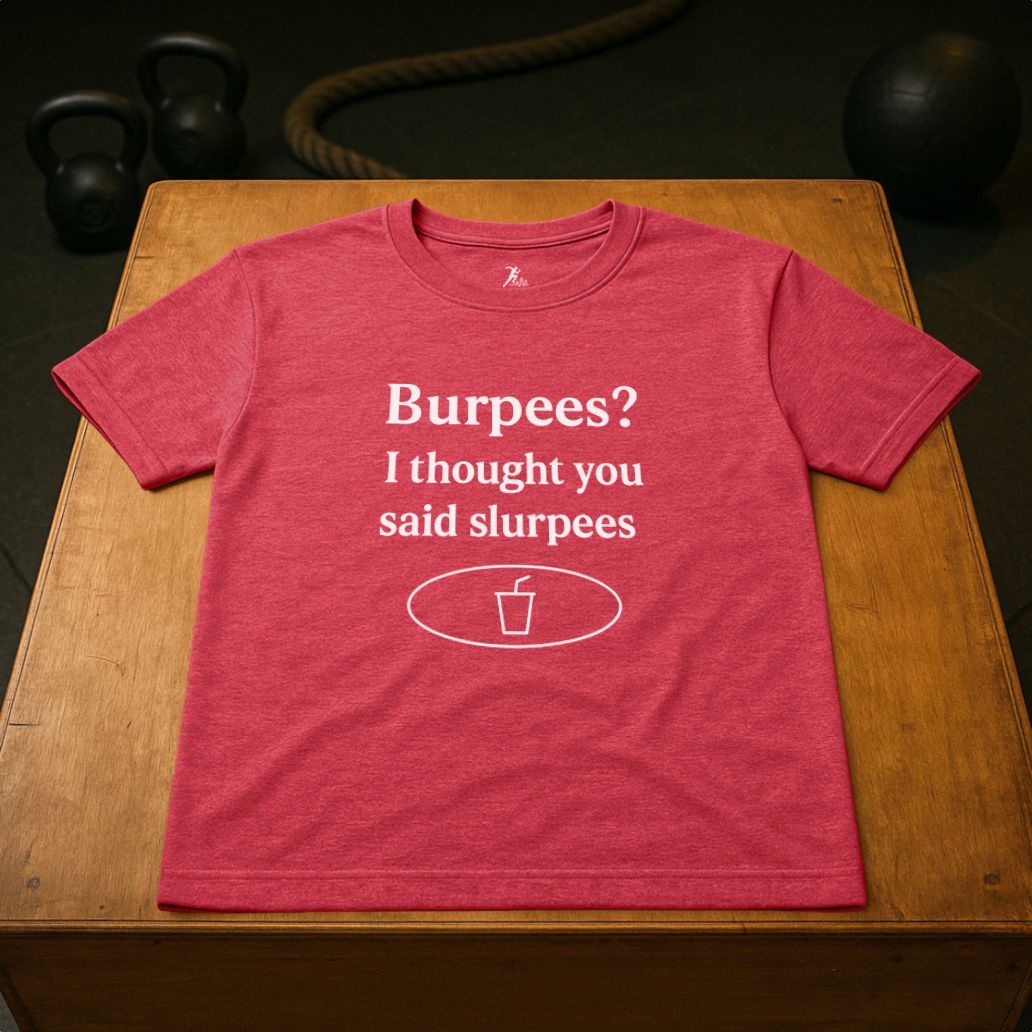 Burpees? I thought you said slurpees