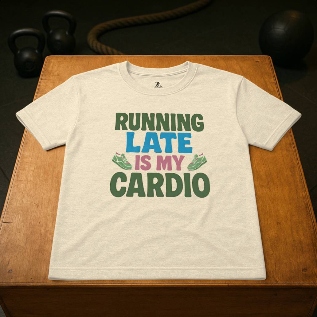 Running late is my Cardio