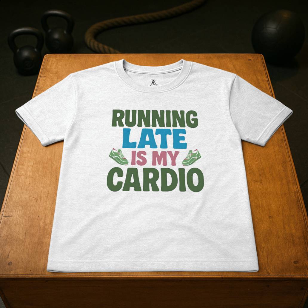 Running late is my Cardio