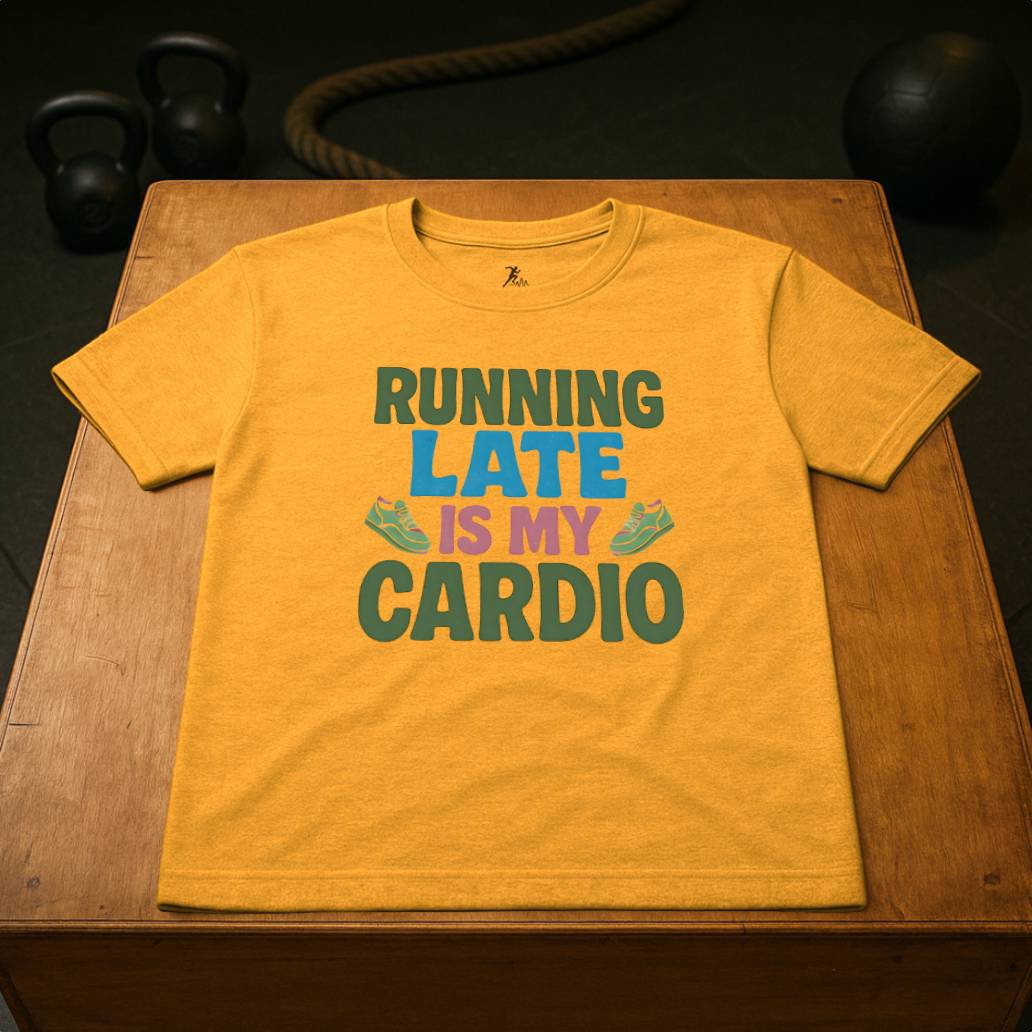 Running late is my Cardio
