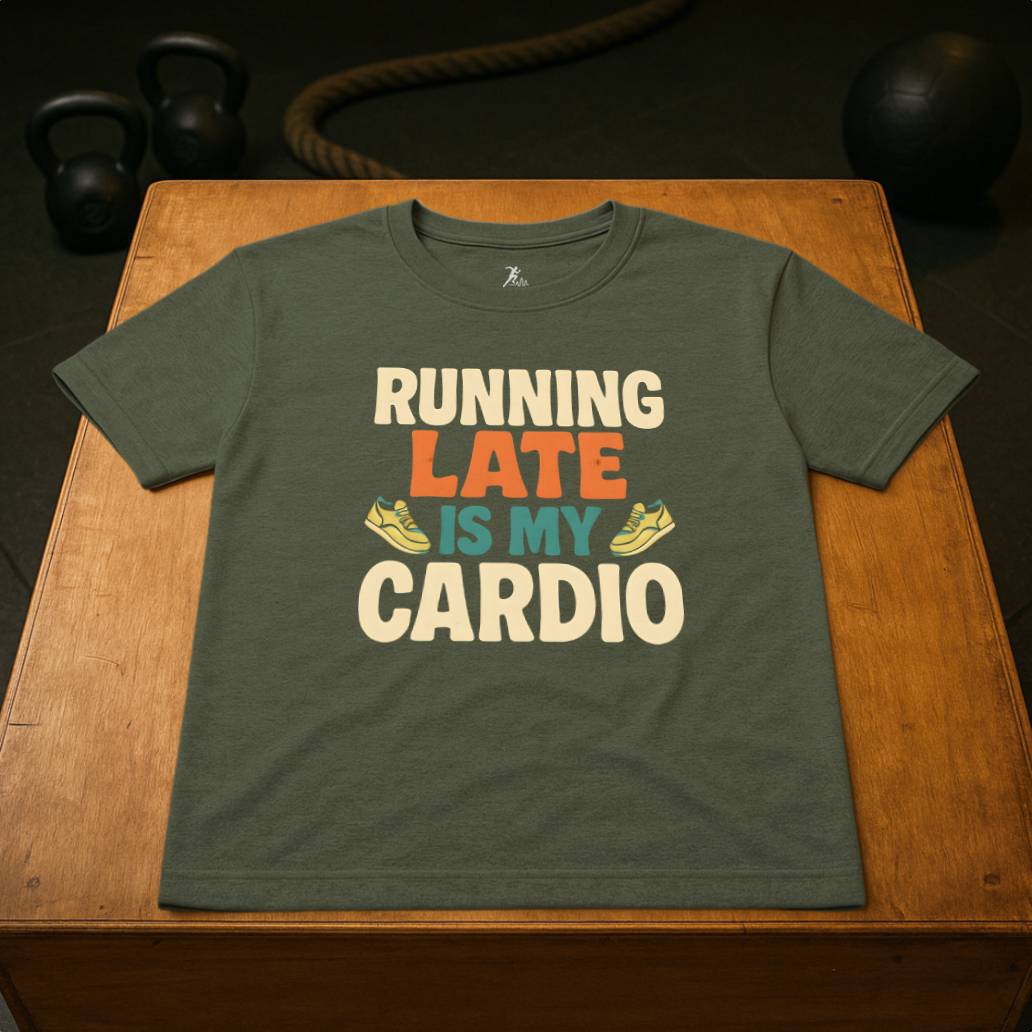 Running late is my Cardio