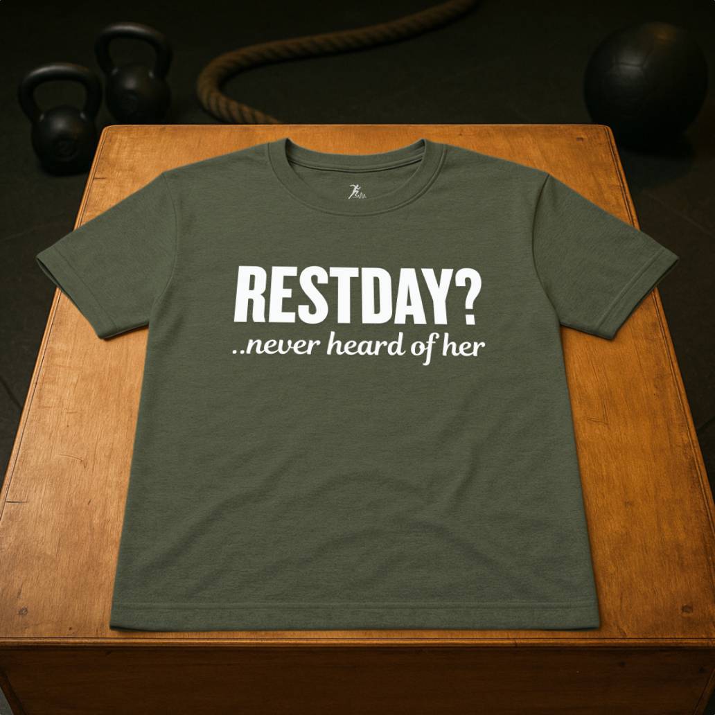 Restday? never heard of her