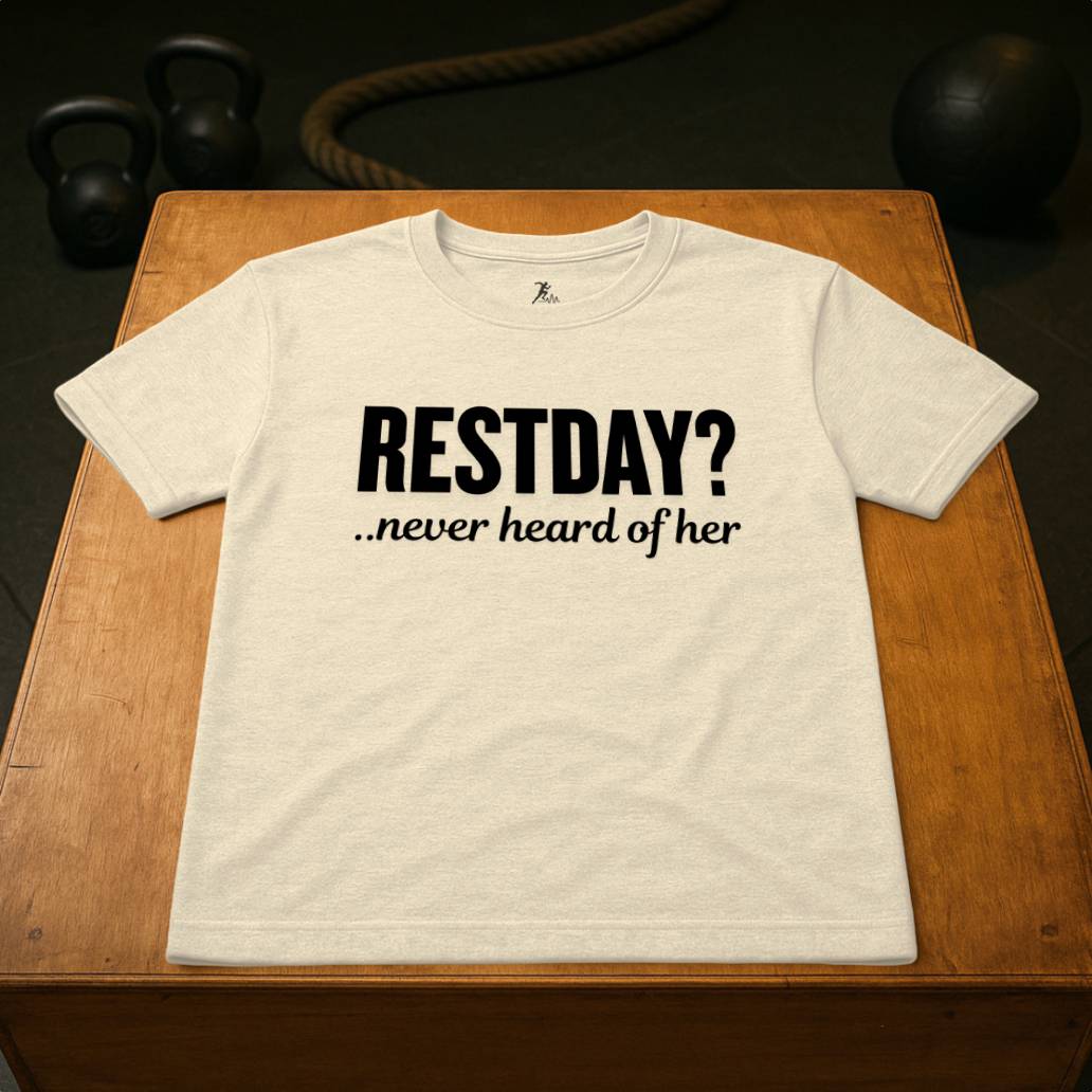 Restday? never heard of her