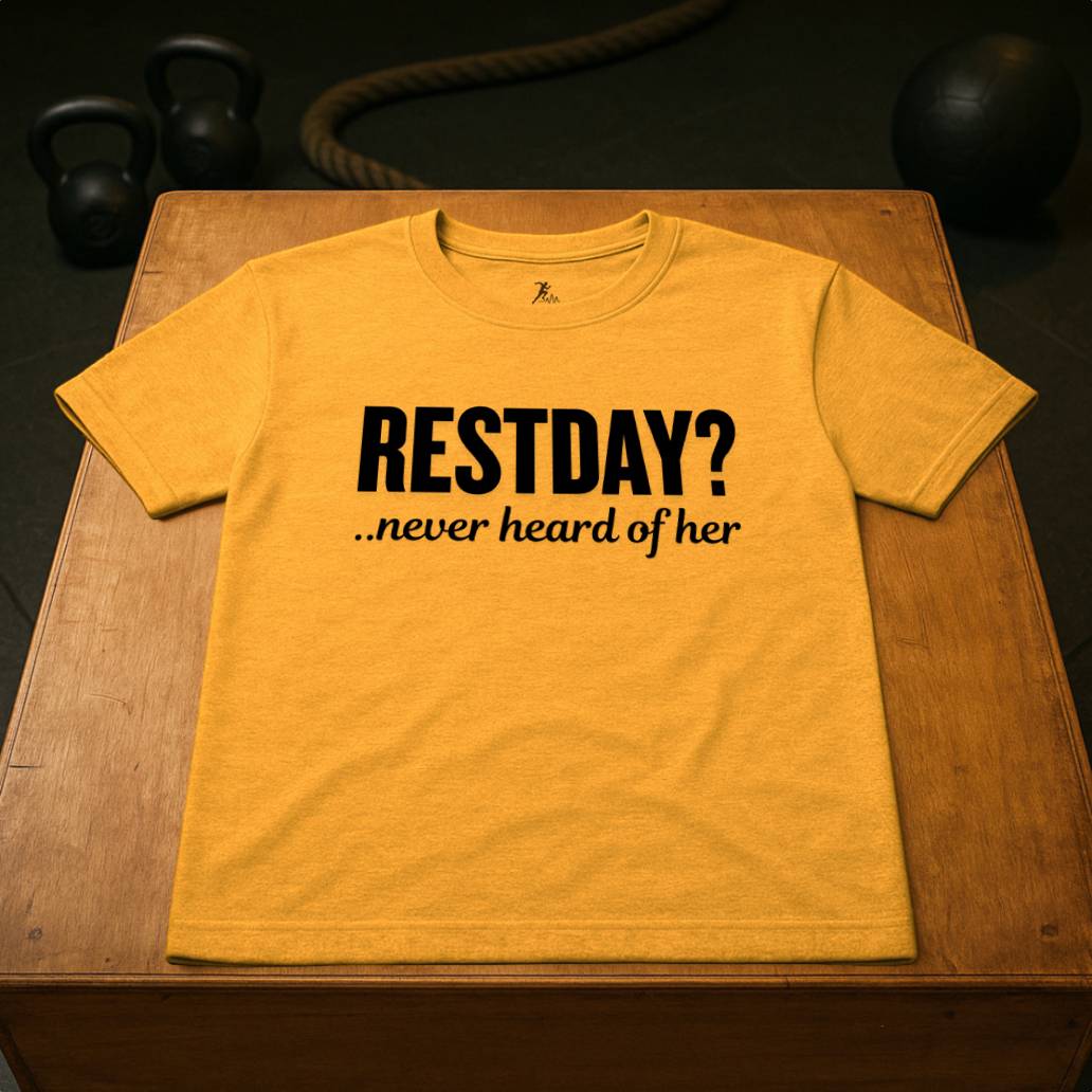 Restday? never heard of her