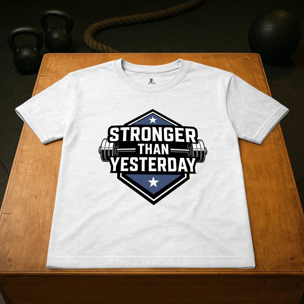 Stronger than yesterday (blue)
