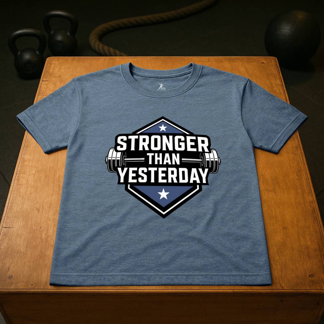 Stronger than yesterday (blue)