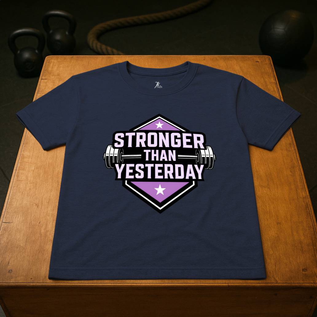 Stronger than yesterday (pink)