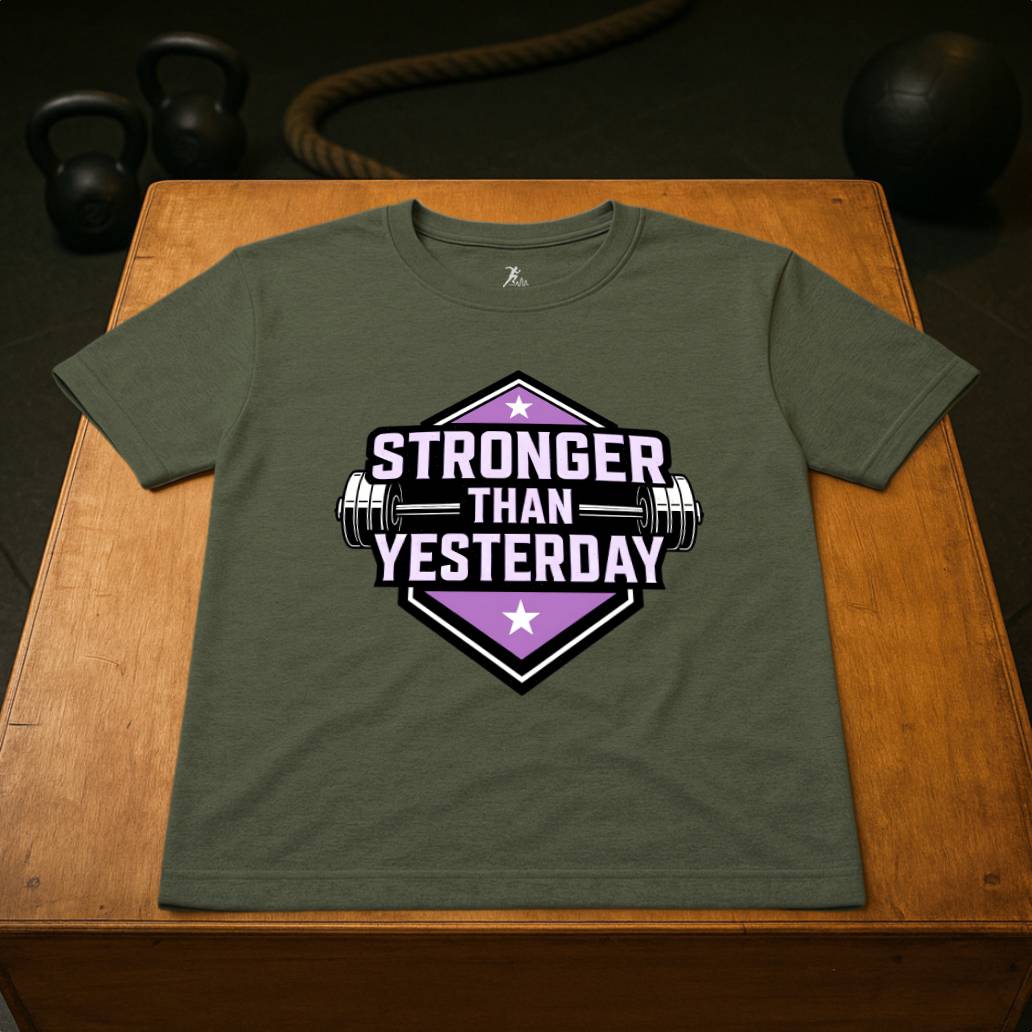 Stronger than yesterday (pink)
