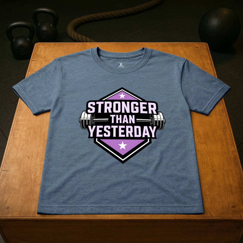 Stronger than yesterday (pink)
