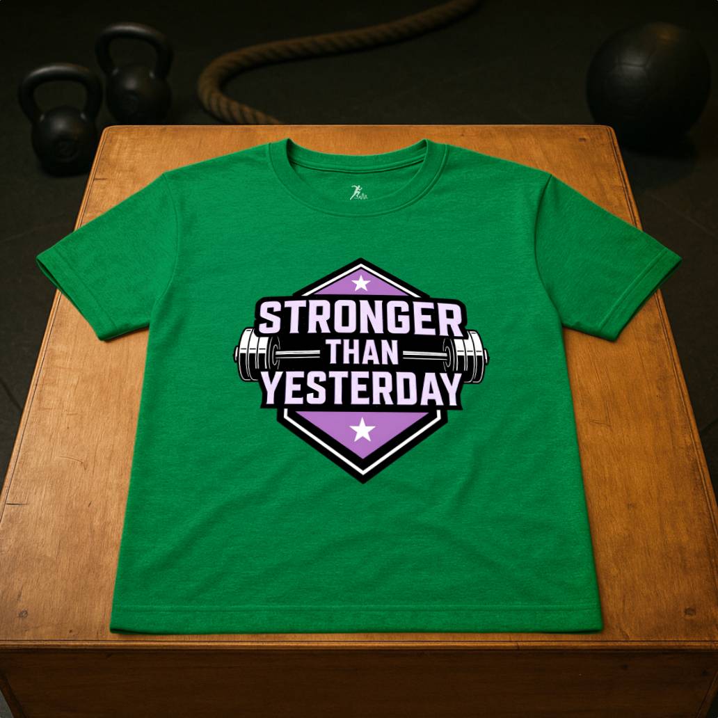 Stronger than yesterday (pink)