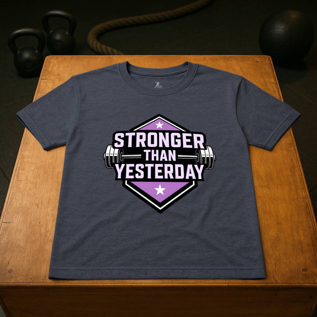 Stronger than yesterday (pink)