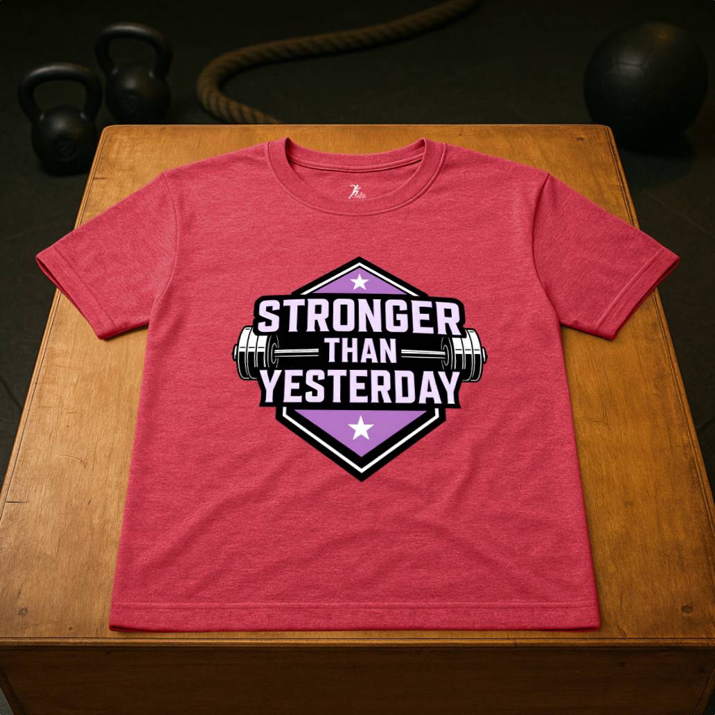 Stronger than yesterday (pink)