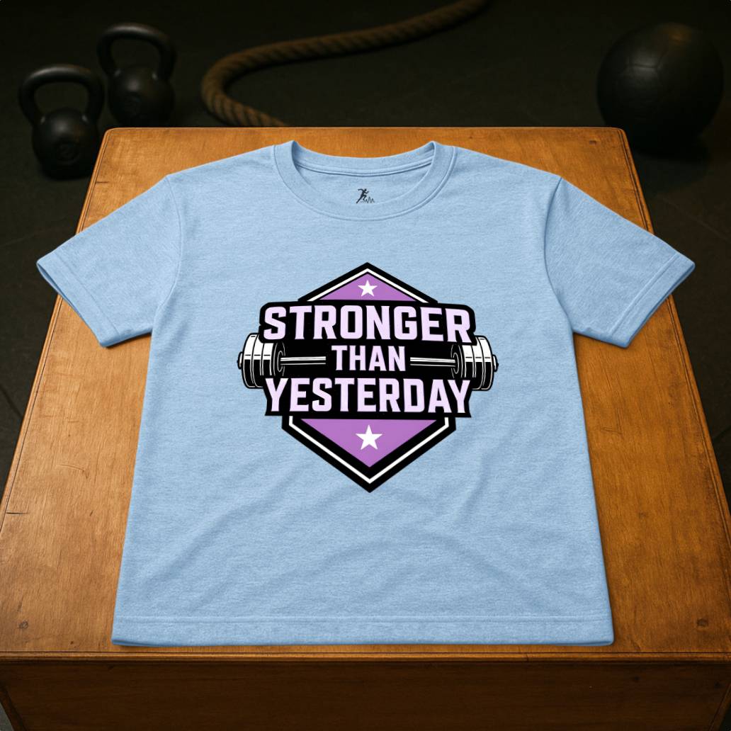 Stronger than yesterday (pink)