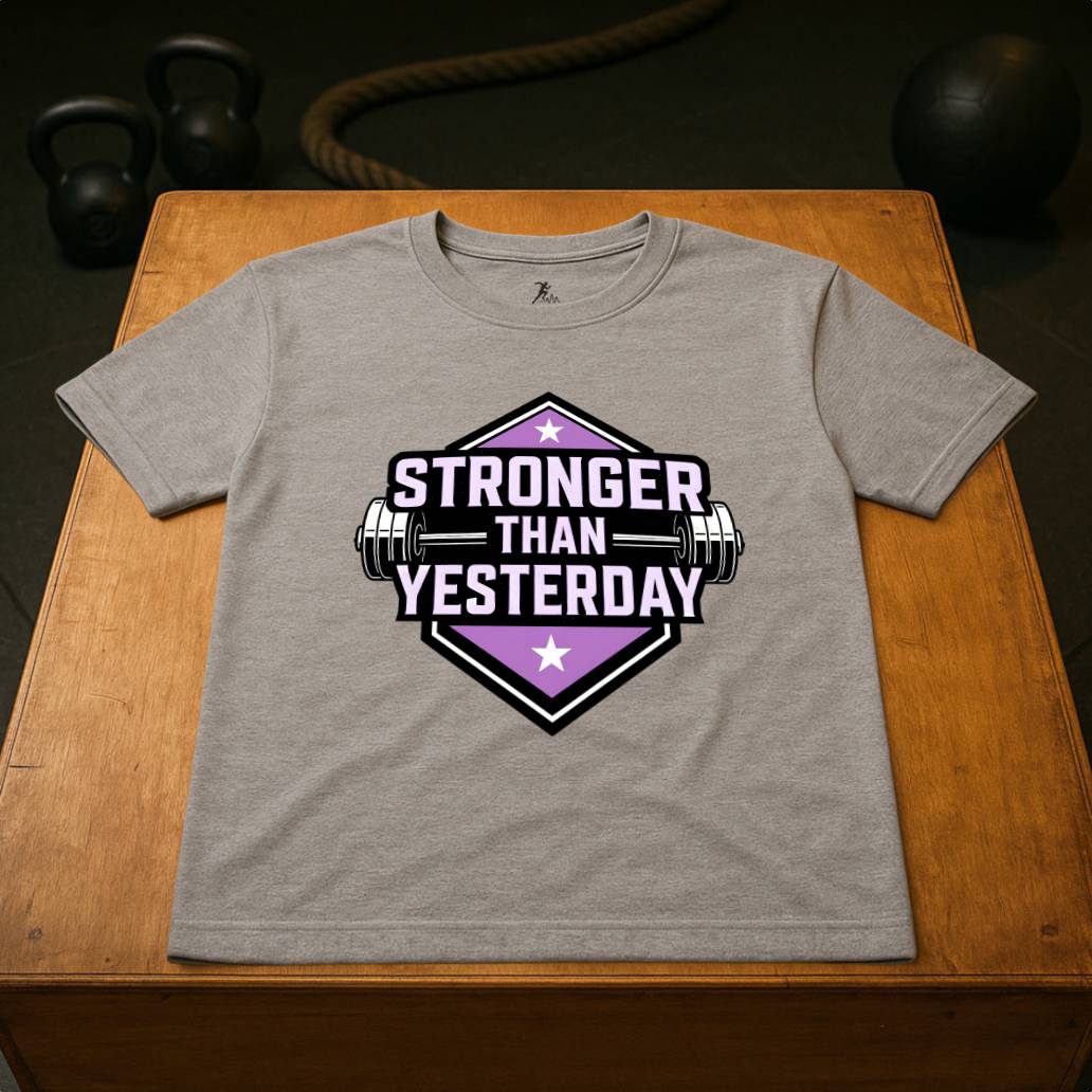 Stronger than yesterday (pink)