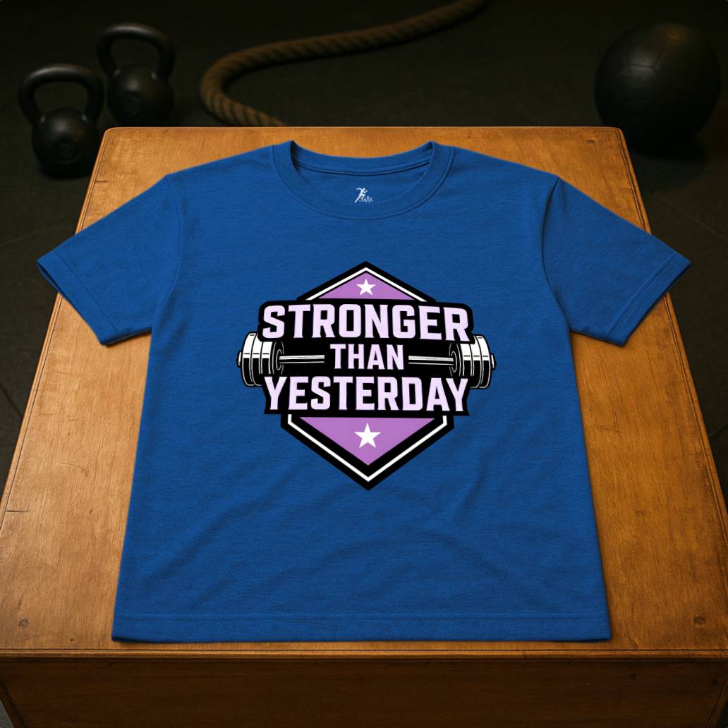 Stronger than yesterday (pink)