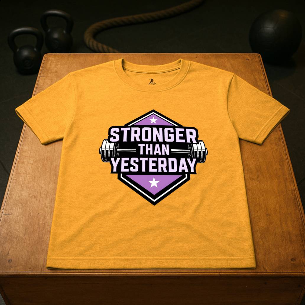 Stronger than yesterday (pink)