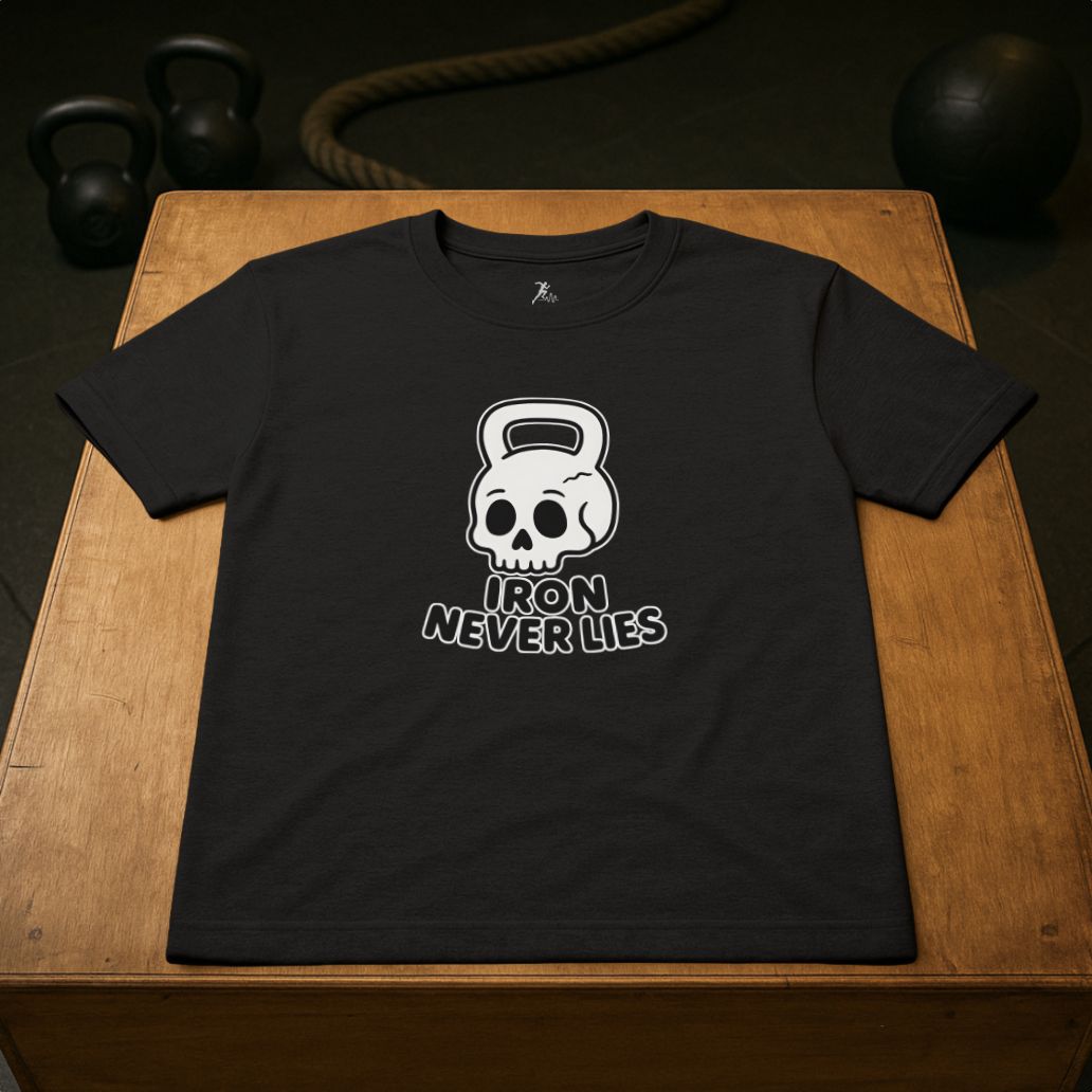 Iron never lies (cartoon-style)