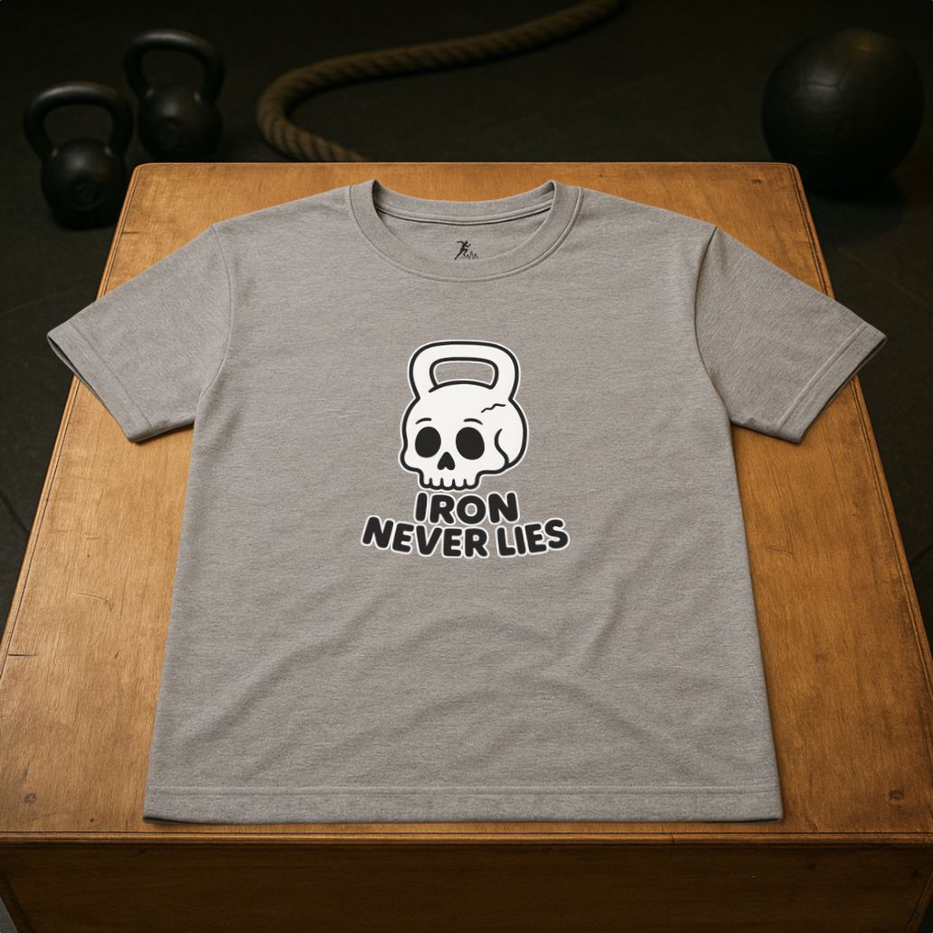 Iron never lies (cartoon-style)