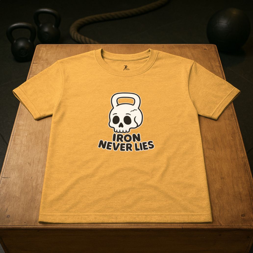 Iron never lies (cartoon-style)