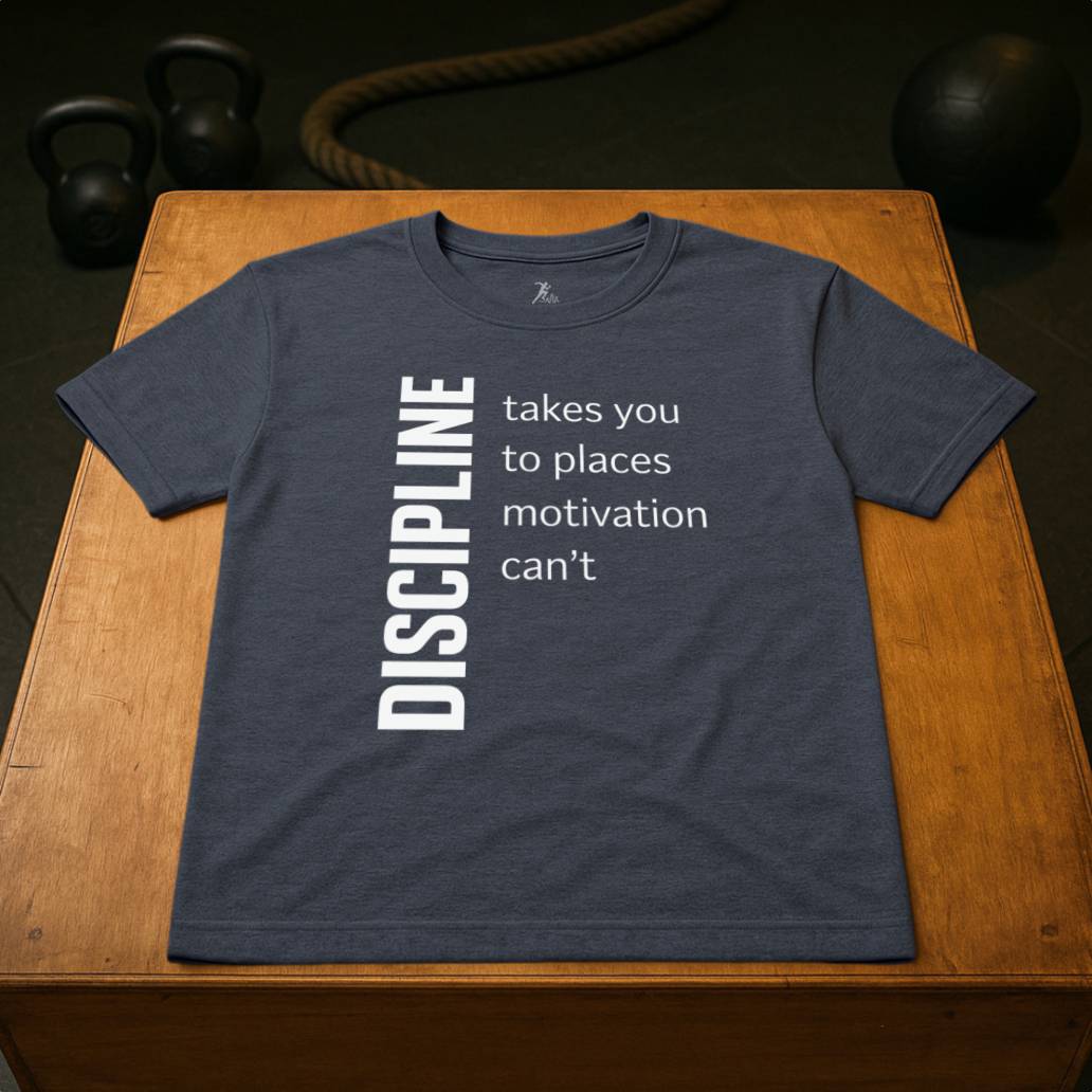 Discipline takes you to places motivation can´t