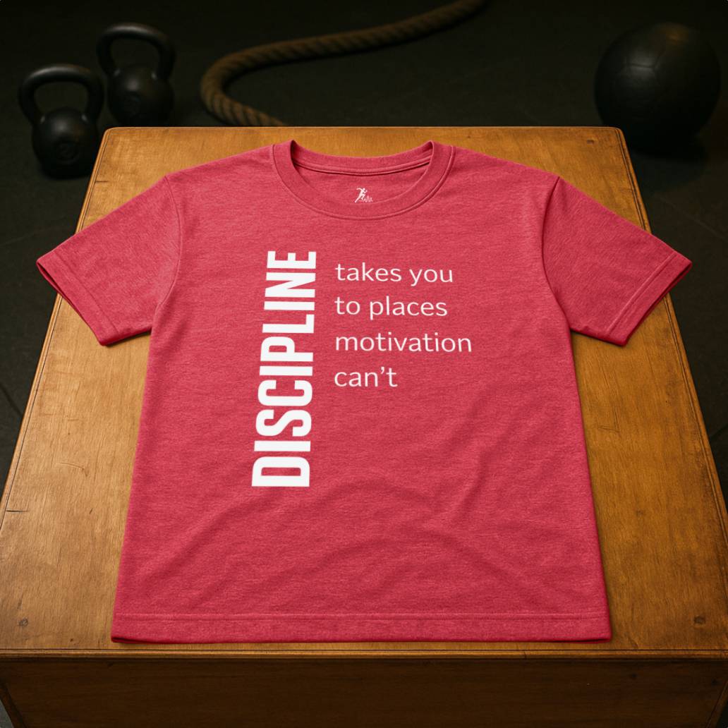 Discipline takes you to places motivation can´t