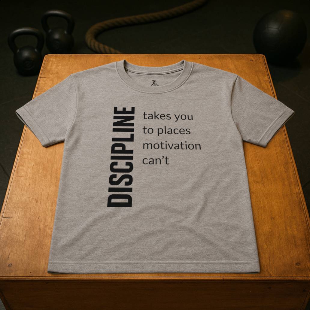 Discipline takes you to places motivation can´t