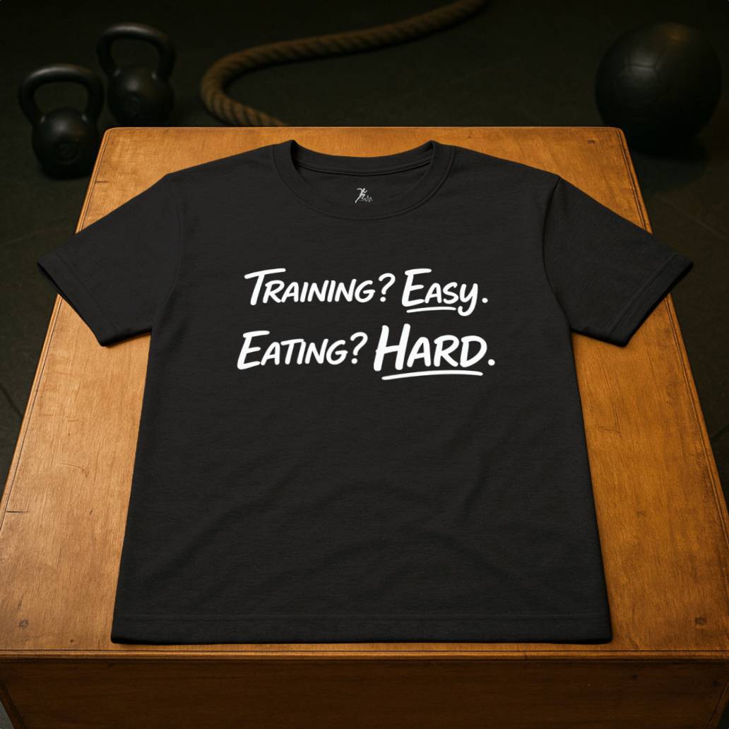 Training? Easy. - Eating? Hard.