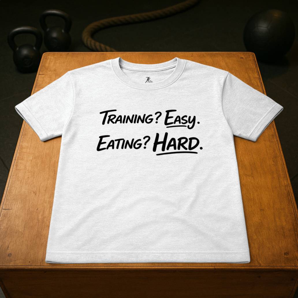 Training? Easy. - Eating? Hard.