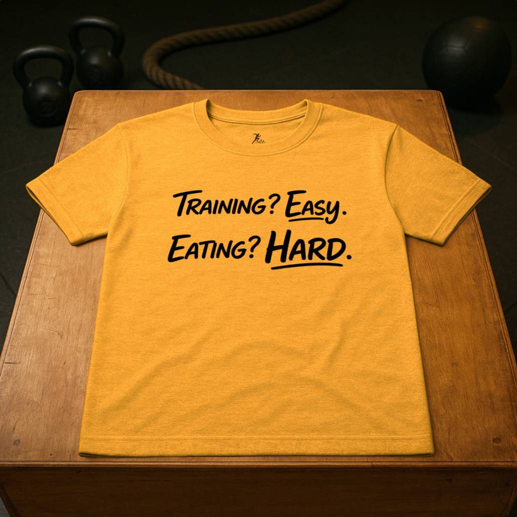 Training? Easy. - Eating? Hard.